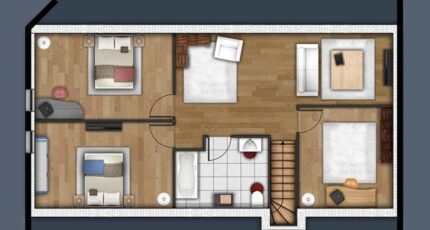 Saint-Pierre-lès-Elbeuf Maison neuve - 2675332-3510modele8201603123V4Ph.jpeg Les Maisons Extraco