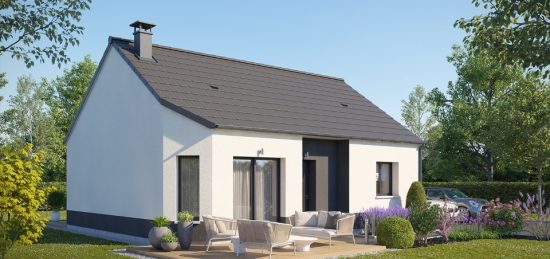 Maison neuve à La Noë-Poulain, Normandie