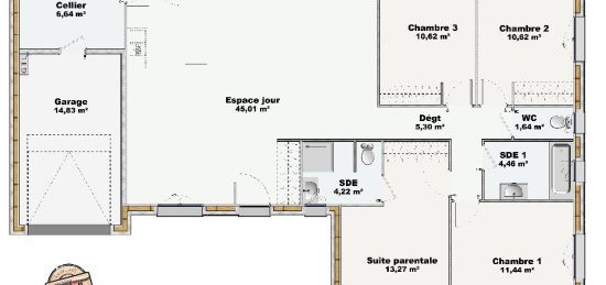 Maison neuve à , Eure